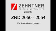 ZND 2050 - 2054 Wet Film Thickness Gauges