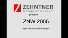 ZNW 2055 Wet Film Thickness Wheel