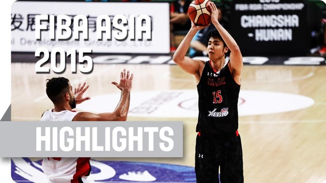 Palestine v Japan - Group E - Game Highlights - 2015 FIBA Asia Championship