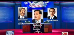 Barack Obama and Mitt Romney Debate