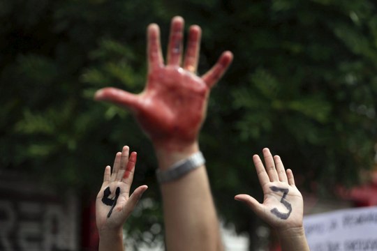 Au Mexique, un an après la disparition des 43 étudiants à Iguala