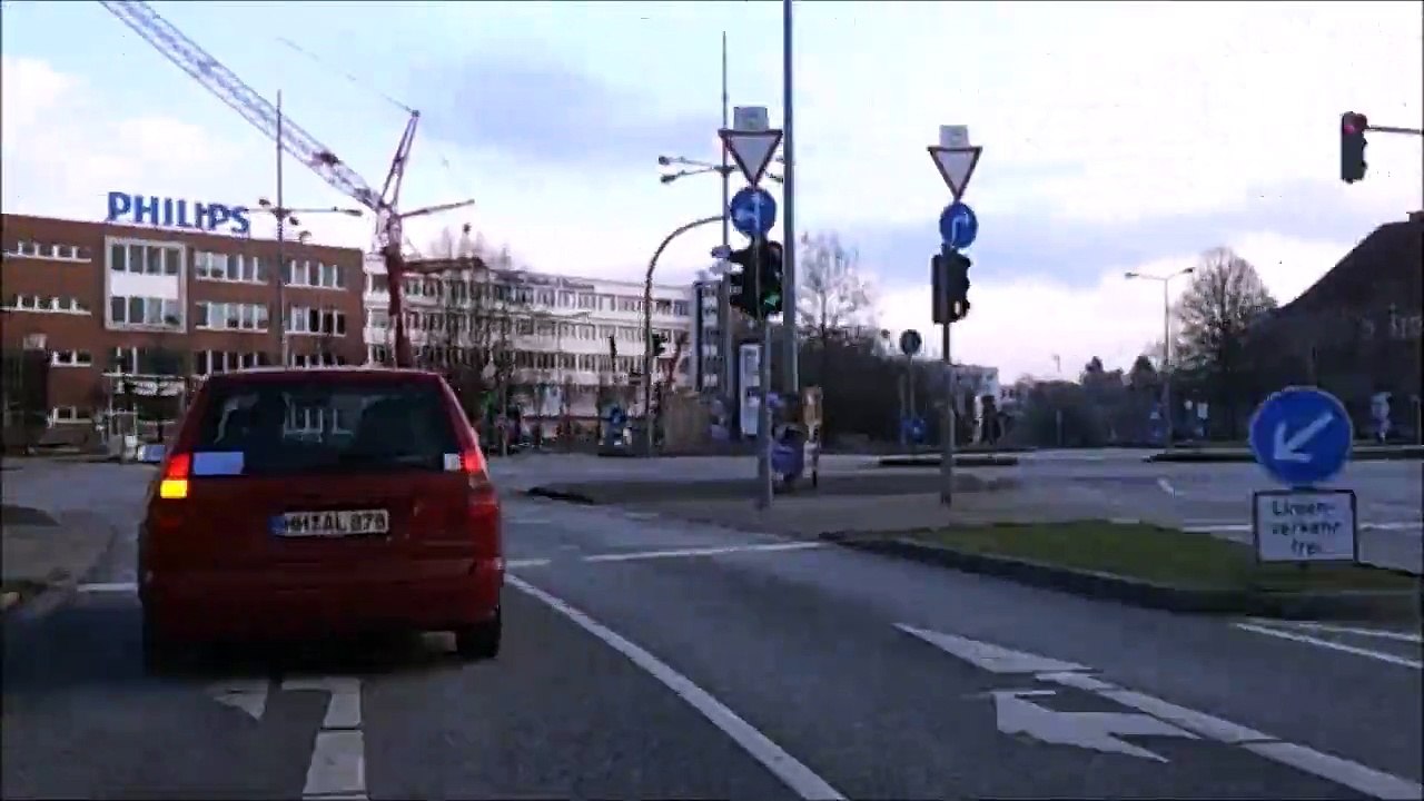 Timelapse Zeitraffer - Hamburg Straße Januar 2015 006  /Full Film/Ganzer Film/Complete Movie