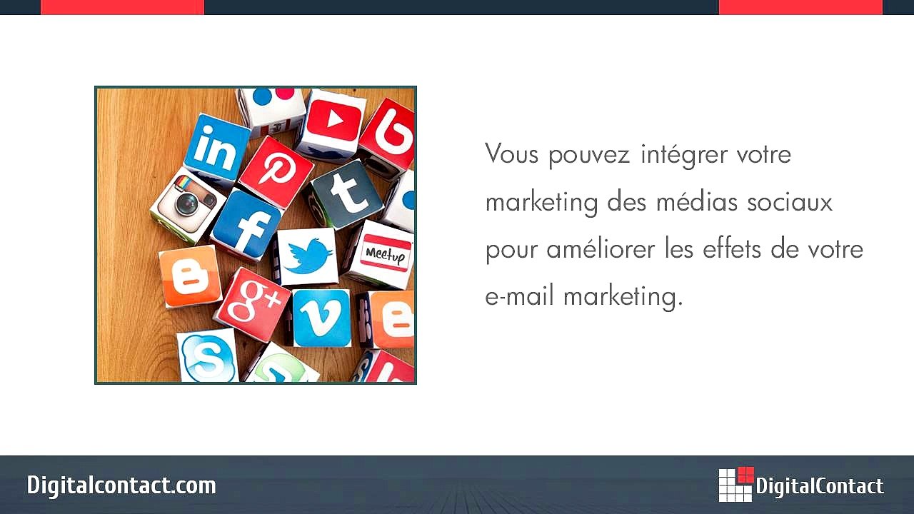 Comment Aide Votre Marketing Par Courriel Les Médias Sociaux
