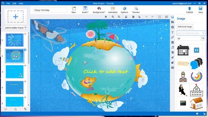 Use Presentation Software to Customize the Wedding Invites