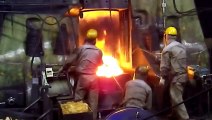 Impressive 10 ton Drop Hammer in Forge Factory