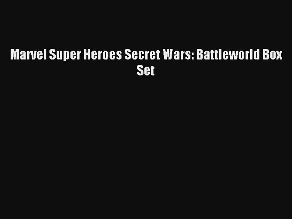 Read Marvel Super Heroes Secret Wars: Battleworld Box Set PDF Free
