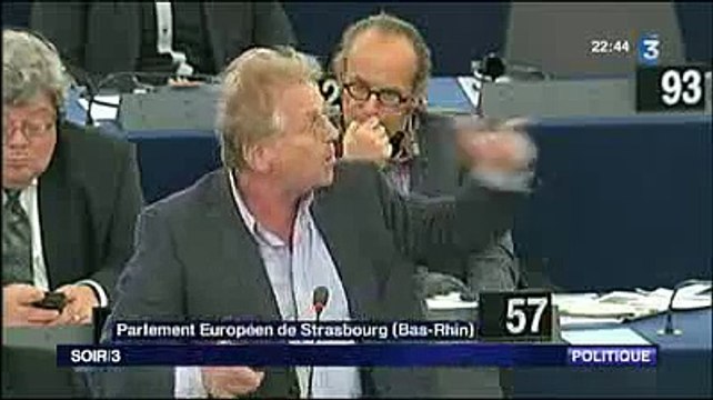 Coup de gueule entre Cohn-Bendit et Le Pen au Parlement européen