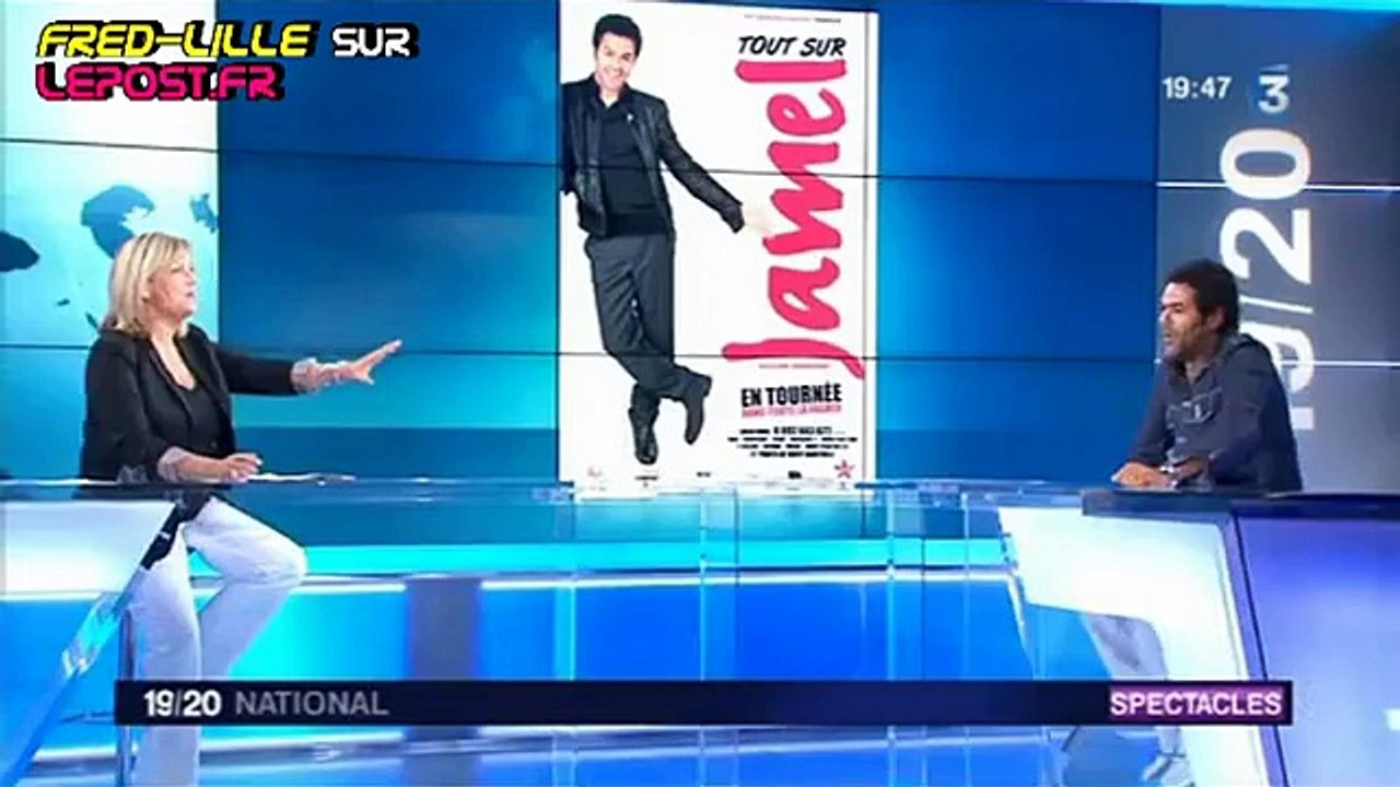 Jamel Debbouze chante la victoire de la gauche