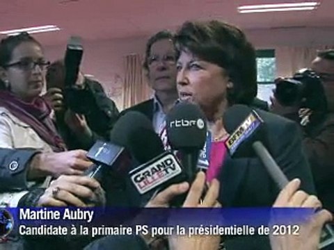 Primaire socialiste PS: 744.527 votants à 13H00 dans les 2/3 des bureaux de vote