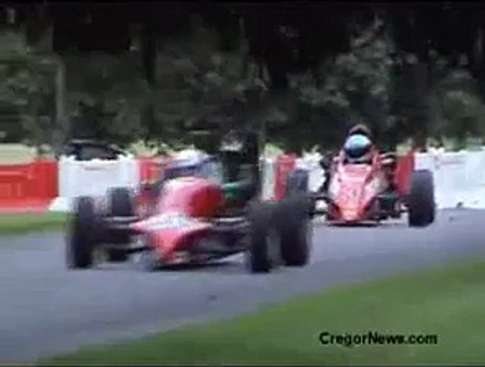Mouette + voiture de course = accident
