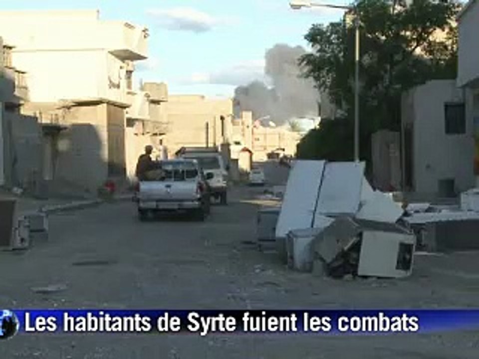 Libye: les forces du CNT reculent à Syrte sous le feu des pro-Kadhafi