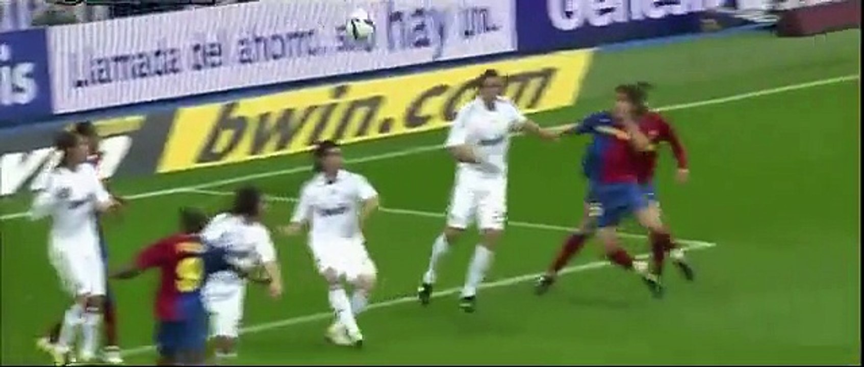 Xavi vs Real Madrid.