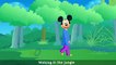 Walking In The Jungle | Top Kids Super Simple Songs | 2D Cartoon Nursery Rhymes For Children