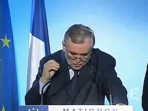 Raffarin parle anglais