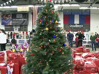 Les temps sont durs aussi pour les militaires américains, à l'époque de Noël