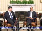Face au futur numéro un chinois, Obama appelle Pékin à respecter les règles