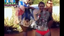 Girls celebrities ice bucket challenge