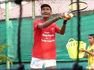 Au Cambodge, le tennis renaît de cendres trentenaires