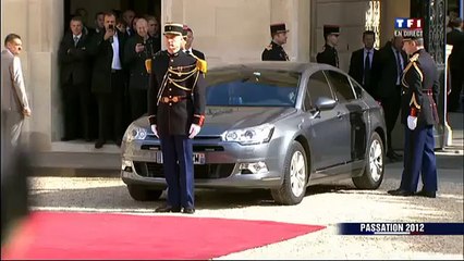 L'arrivée de François Hollande  à l'Elysée