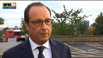 Hollande sur l’accueil des réfugiés: 