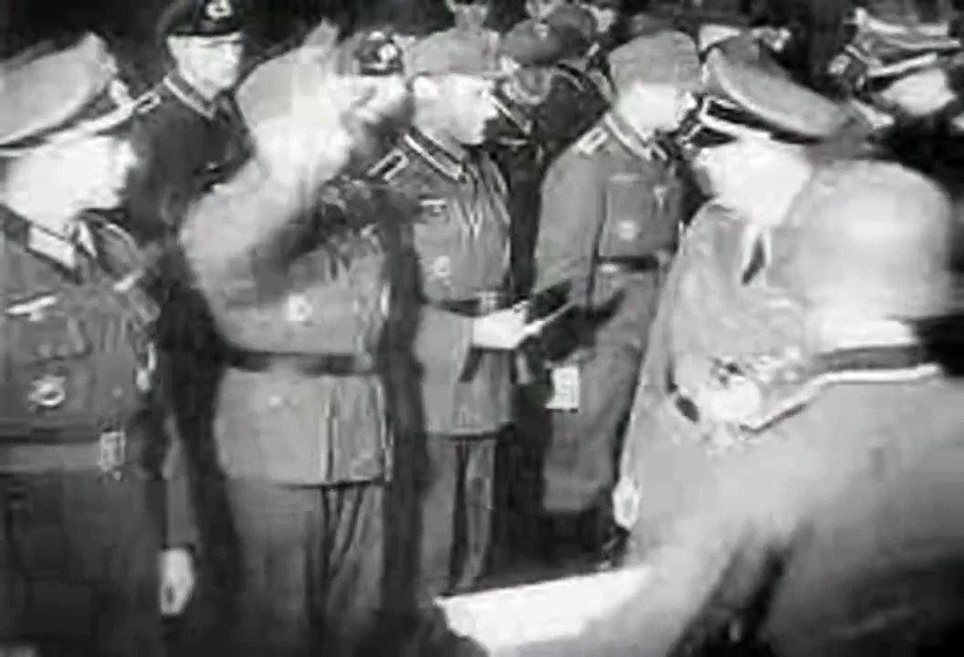 WWII German Weeks Review (original wartime newsreel) Wehrmacht,Waffen SS,Luftwaffe