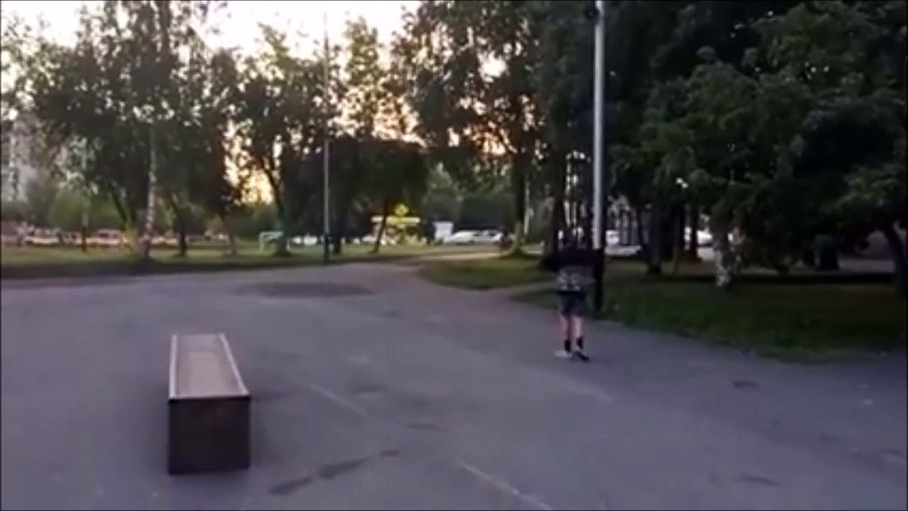 Très grosse gamelle en BMX... Tête la première sur le sol