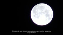 L'éclipse de lune dans la nuit de dimanche à lundi 28 septembre 2015 Charleroi