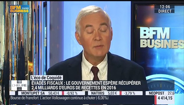 Patrick Coquidé: Evadés fiscaux: Le filon est loin d'être tari - 28/09