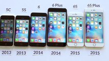 Hati Cirpan | ALL iPhones Compared! iPhone 6S  vs 6S vs 6 Plus vs 6 vs 5s vs 5c vs 5 vs 4s vs 4 vs 3Gs...