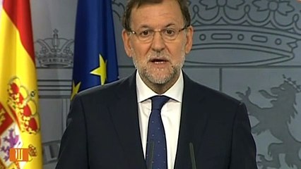 Rajoy parla de diàleg dins ‘el límit de la llei’ espanyola