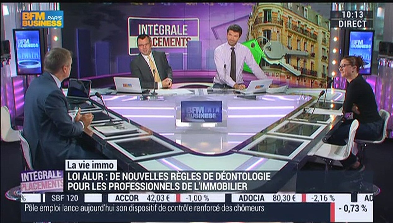 La vie immo: Quelles sont les nouvelles règles de déontologie qui s'appliquent aux agents immobiliers ? - 28/09