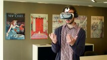 Une appli de réalité virtuelle du New Yorker pour lire le journal