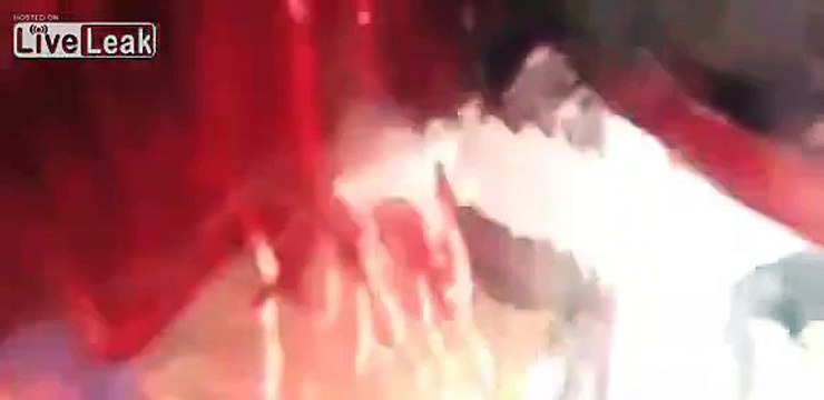 A Guy Gets Struck By A Speed Boat While Swimming Underwater.