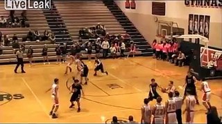 Back-to-back buzzer beater basketball at its best