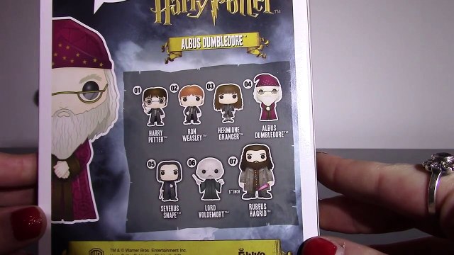 Funko Pop vinyl Figures (Harry Potter Part 2) 6 Hagrid, Dumbledore & Harry