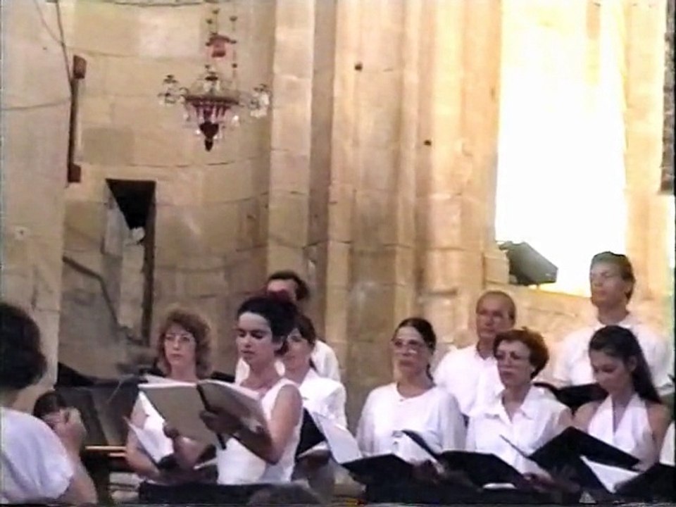Concert "ACJ Macon" Le Scherzo aout 1995 Choralies 95 Vaison