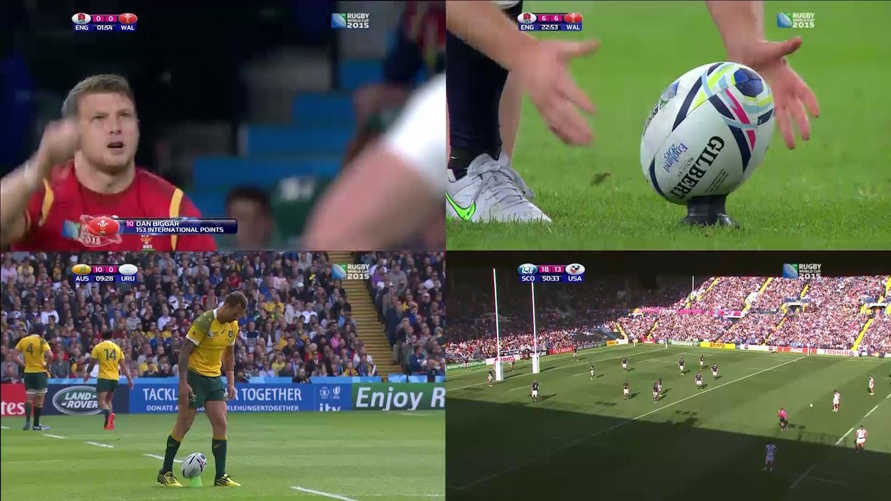 Four unique rugby kicking rituals