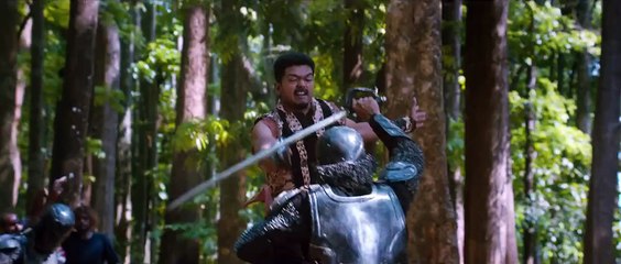 Puli - Official Trailer 2 | Vijay, Sridevi, Sudeep, Shruti Haasan, Hansika Motwani