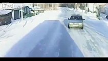 LiveLeak.com - TRUCK VS DRUNK DRIVER