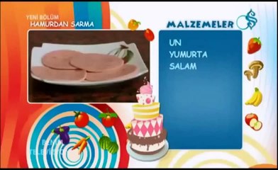 El Ele Programı 01  Bölüm   Hamurdan Sarma Tarifi   18 Şubat 2013