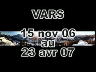 Vars Saison 2006/2007