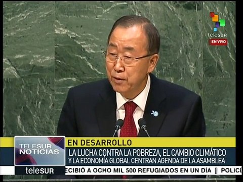 Ban KI-moon pide solución duradera a crisis de refugiados