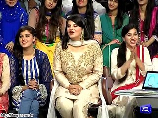 Who speaks better English- Sheikh Rasheed or Meera-