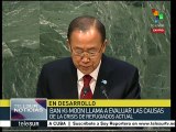 Ban Ki-Moon llama a las naciones a unirse contra el terrorismo
