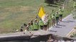 'Feet for Francis' pilgrims walk 100 miles to see the pope