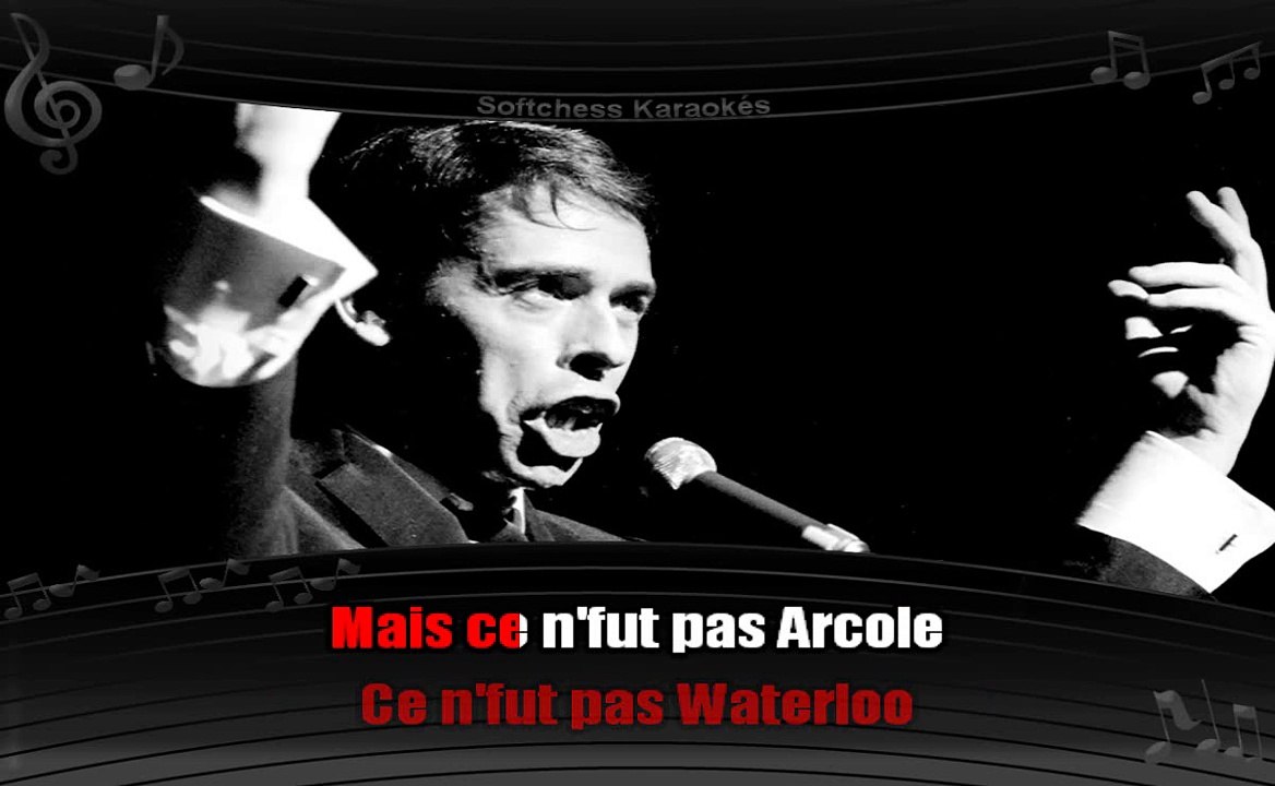 Karaoké Jacques Brel - Au suivant