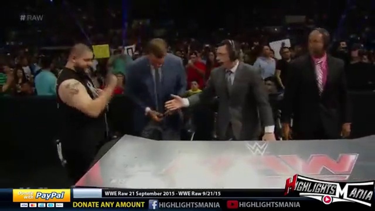 WWE Raw 21 September 2015
