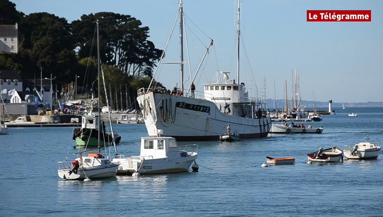 Douarnenez. Le langoustier mauritanien Notre-Dame de Rocamadour rentre au Port-Rhu