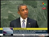 Obama: principios en la Carta de Naciones Unidas son anacrónicos