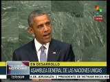 Barack Obama insta a la unidad para enfrentar conflictos armados